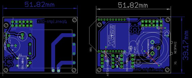 Image of layout of Open Light DMX