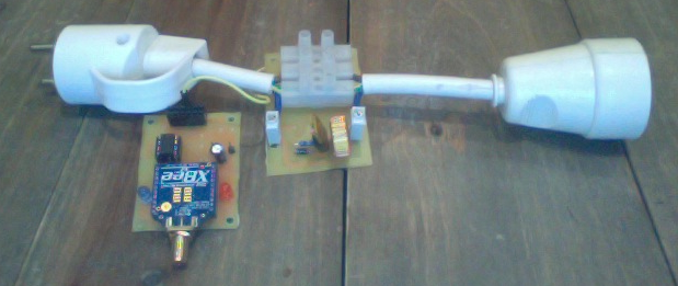 Picture of the Open Light Triac prototype (split up)